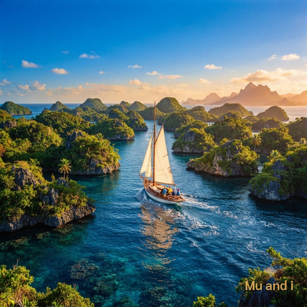 ฝันว่าล่องเรือใบผ่านเกาะเล็กเกาะน้อย