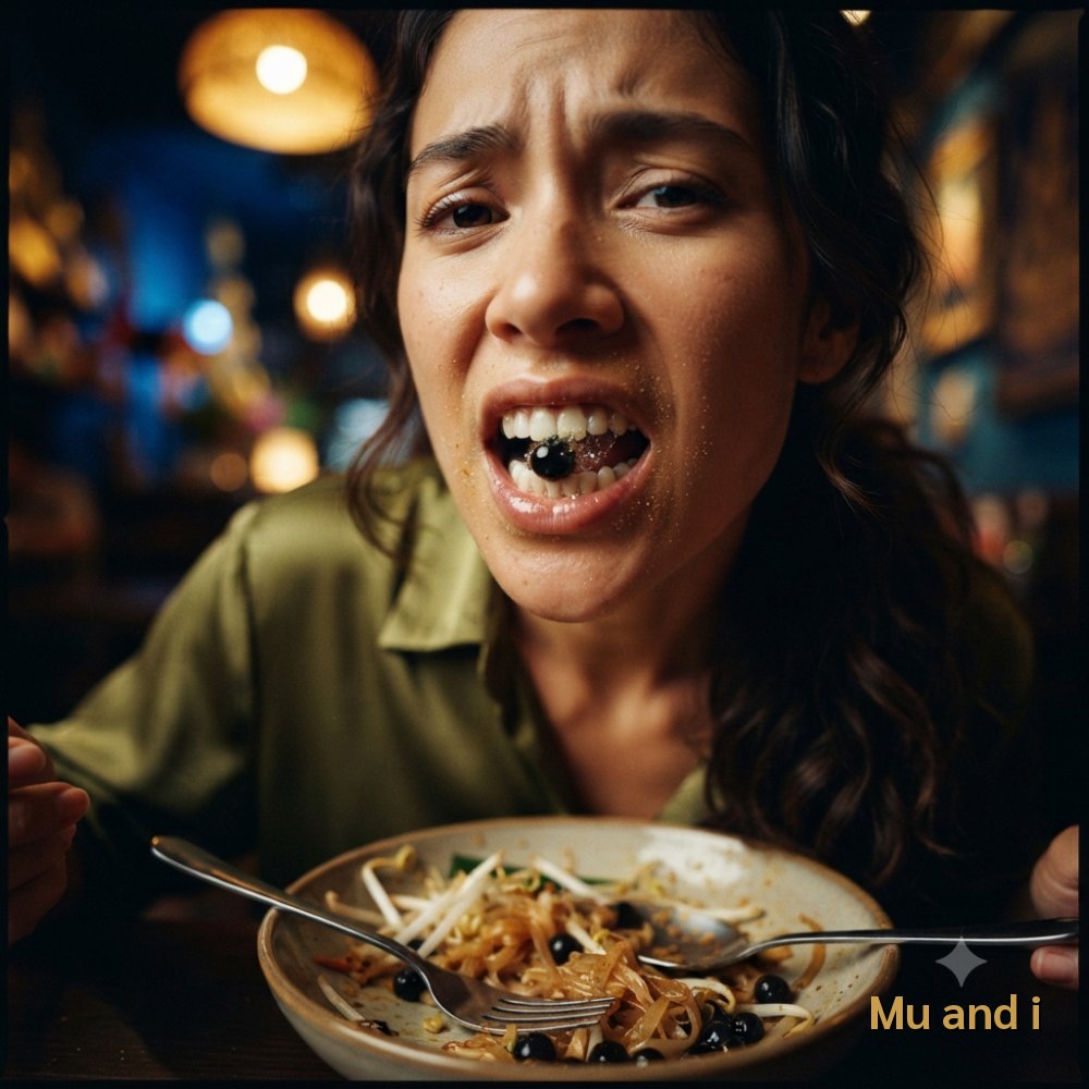 ฝันว่าเคี้ยวโดนเม็ดไข่มุกในอาหาร