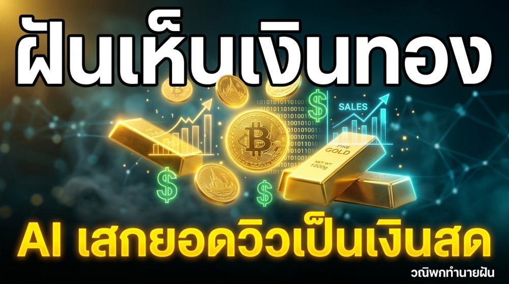 ฝันเห็นเงินทอง หรือของมีค่า