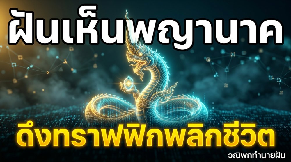 ฝันเห็นพญานาค ราชันย์แห่งความมั่งคั่งและสายน้ำ
