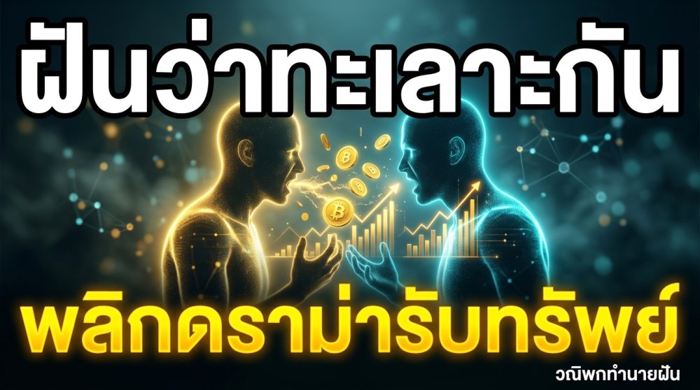 ฝันว่าทะเลาะกัน หรือมีปากเสียงกับผู้อื่น