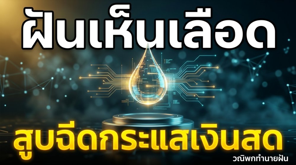 ฝันเห็นเลือด สายธารแห่งชีวิตและกระแสเงินสดที่หลั่งไหล