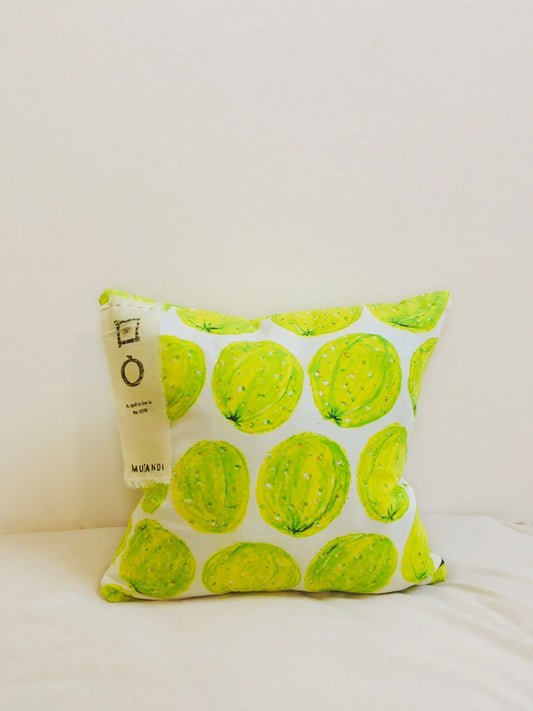 Art Cushion Fresh Guava Painted in Thailand