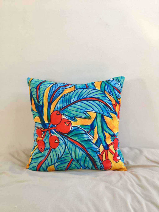 Art Cushion Tropical Energy Painted in Thailand